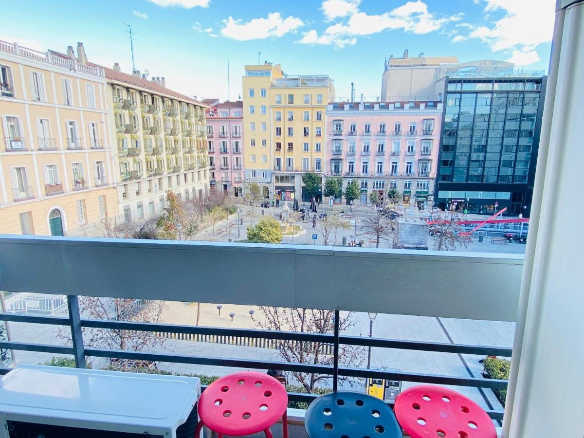 Estudio Doble Con Balcon En Madrid Centro Exterior foto